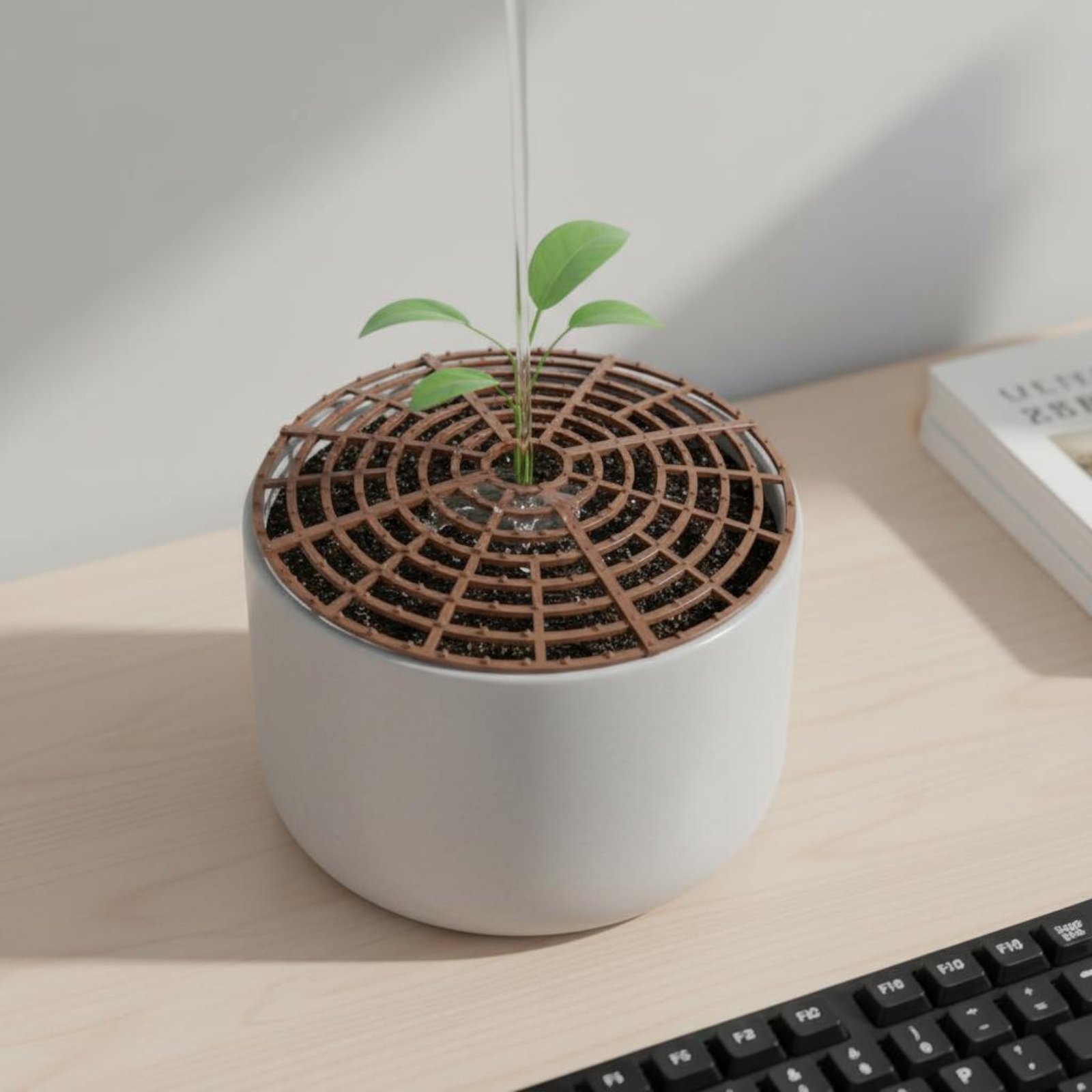غطاء تربة وعاء النباتات المقاو - مراجعة Plant Parent Free وسعره