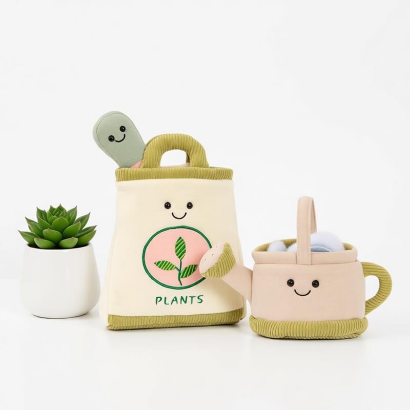 دمية محشوة ناعمة على شكل نباتا - مراجعة Plant Parent Free وسعره